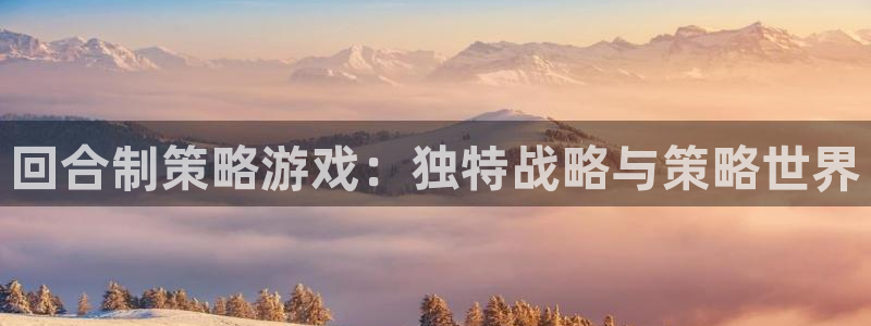 沐鸣2是正规平台吗：回合制策略游戏：独特战略与策略世界