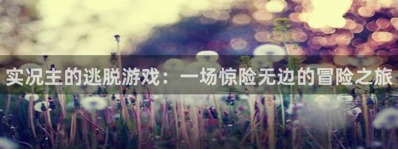 沐鸣2平台登录线路：实况主的逃脱游戏：一场惊险无边的冒险之旅